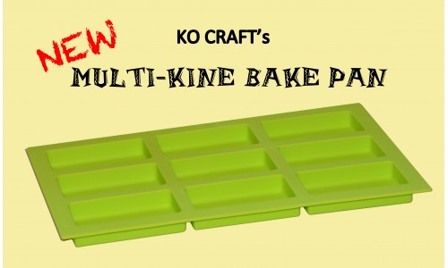 9-Cavity Musubi Egg mold 'Multi-kine' Silicone Bake pan 